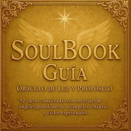 SoulBook Guía: Oráculo de Luz y Propósito, 92 cartas canalizadas con mensajes de ángeles guardianes y arcángeles, chakras y ciclos espirituales