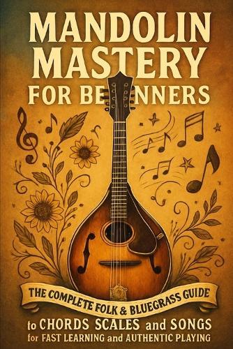 Mandolin Mastery for Beginners: The Complete Folk & Bluegrass Guide to Chords, Scales, and Songs for Fast Learning and Authentic Playing