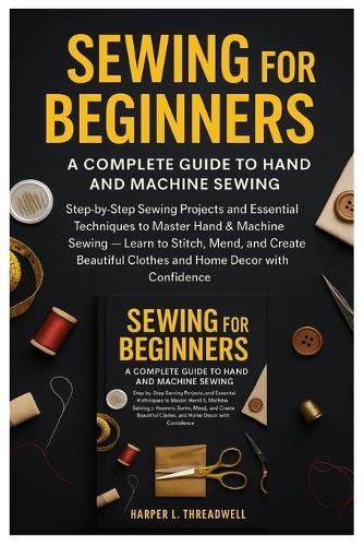 Sewing for Beginners: A COMPLETE GUIDE TO HAND AND MACHINE SEWING: Step-by-Step Sewing Projects and Essential Techniques to Master Hand & Machine Sewing - Learn to Stitch, Mend, and Create Beautiful Clothes and Home Decor with Confidence.