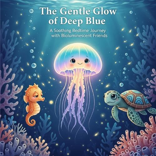 The Gentle Glow of Deep Blue: A Soothing Bedtime Journey with Bioluminescent Friends