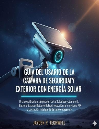 Guía del Usuario de la Cámara de Seguridad Exterior Con Energía Solar