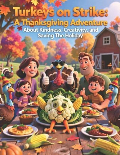 Turkeys on Strike: A Thanksgiving Adventure About Kindness, Creativity, and Saving the Holiday: A Funny and Heartwarming Kids' Story for Ages 4-12 About Empathy, Problem-Solving, and a Turkey-Friendly Thanksgiving