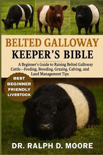 Belted Galloway Cattle: A Beginner's Guide to Raising Belted Galloway Cattle - Feeding, Breeding, Grazing, Calving, and Land Management Tips