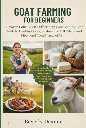 Goat Farming for Beginners: A Proven Path to Self-Sufficiency: Your Step-by-Step Guide to Healthy Goats, Sustainable Milk, Meat, and Fiber, and Total Peace of Mind