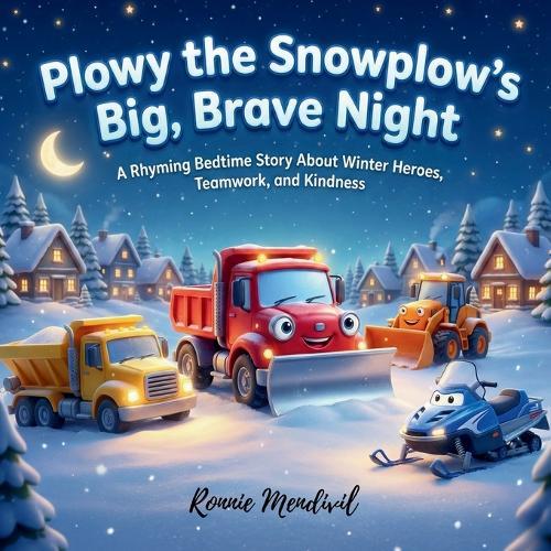 Plowy the Snowplow's Big, Brave Night: A Rhyming Bedtime Story About Winter Heroes, Teamwork, and Kindness