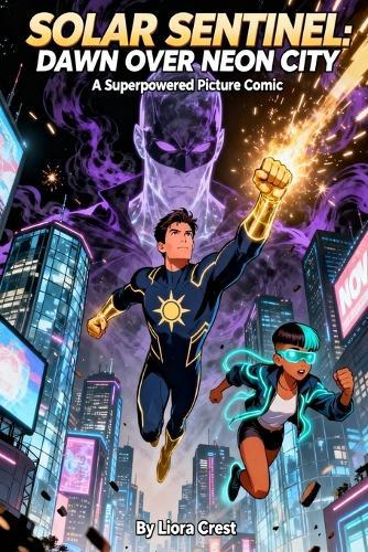 Solar Sentinel: Dawn Over Neon City: A Superpowered Picture Comic