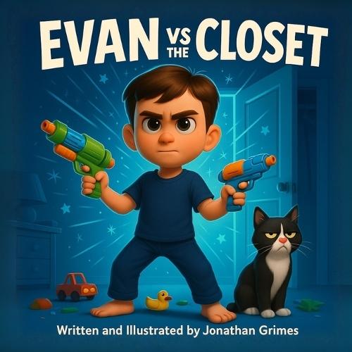 Evan vs the Closet: A Silly Bedtime Adventure About Closets, Courage, and One Very Unhelpful Cat