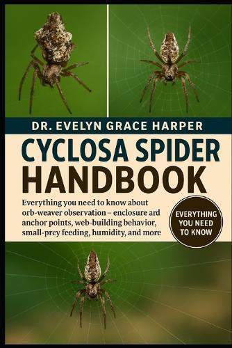 Cyclosa Spider Handbook: Everything You Need to Know About Orb-Weaver Observation - enclosure and anchor points, web-building behavior, small-prey feeding, humidity and more