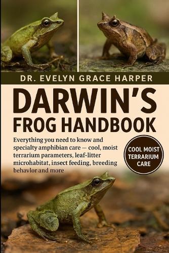 Darwins Frog Handbook: Everything You Need to Know and Specialty Amphibian Care - cool, moist terrarium parameters, leaf-litter microhabitat, insect feeding, breeding behavior and more