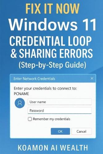 Fix It Now: Windows 11 Credential Loop & Sharing Errors (Step-by-Step Guide)