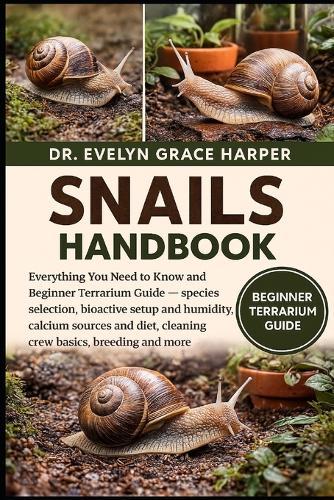 Snails Handbook: Everything You Need to Know and Beginner Terrarium Guide - species selection, bioactive setup and humidity, calcium sources and diet, cleaning crew basics, breeding and more