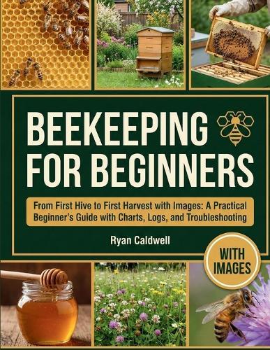 Beekeeping for Beginners: From First Hive to First Harvest with Images: A Practical Beginner's Guide with Charts, Logs, and Troubleshooting