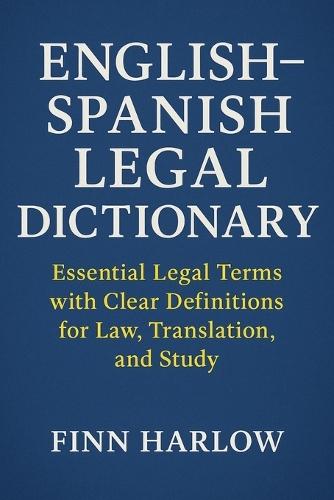 English-Spanish Legal Dictionary: Essential Legal Terms with Clear Definitions for Law, Translation, and Study