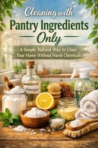 Cleaning with Pantry Ingredients Only: A Simple, Natural Way to Clean Your Home Without Harsh Chemicals