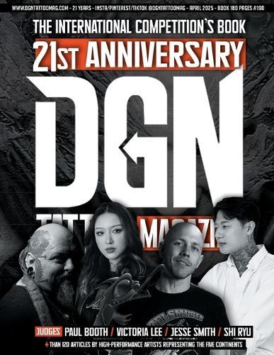 Dgn Tattoo Magazine 21 Years #190: The International Competition's Book
