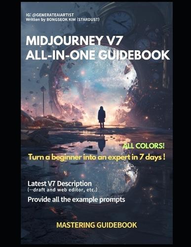 The Midjourney V7 All-in-one guidedbook (Latest v7 Applied): MidJourney All-in-One Guidebook Referenced by Designers