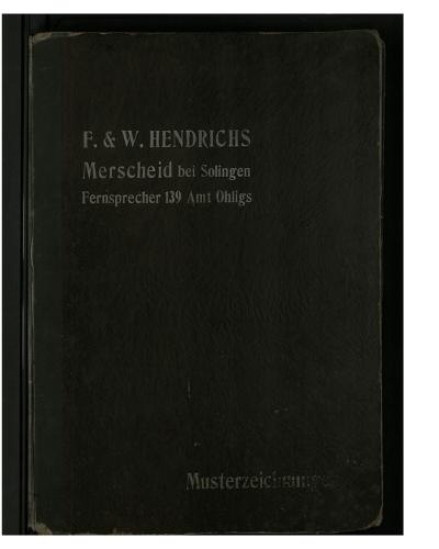 Hendrichs drop-forged scissor blanks catalogue