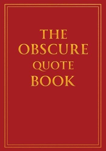The Obscure Quote Book