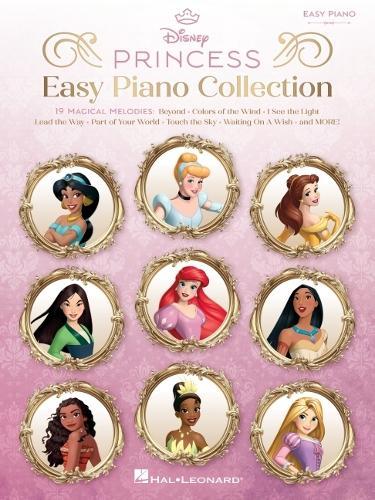 Disney Princess Easy Piano Collection - 19 Songs Arranged for Easy Piano with Lyrics