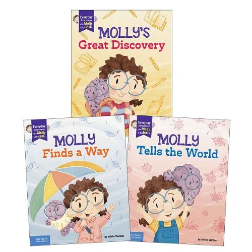 Everyday Adventures with Molly and Dyslexia Complete Series 3-Book Set