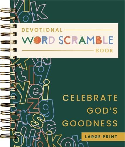 Devotional Word Scramble Book: Celebrate God's Goodness