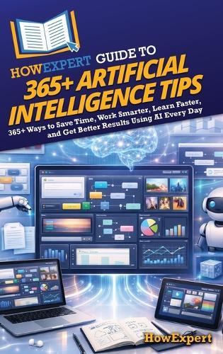 HowExpert Guide to 365+ Artificial Intelligence Tips: 365+ Ways to Save Time, Work Smarter, Learn Faster, and Get Better Results Using AI Every Day