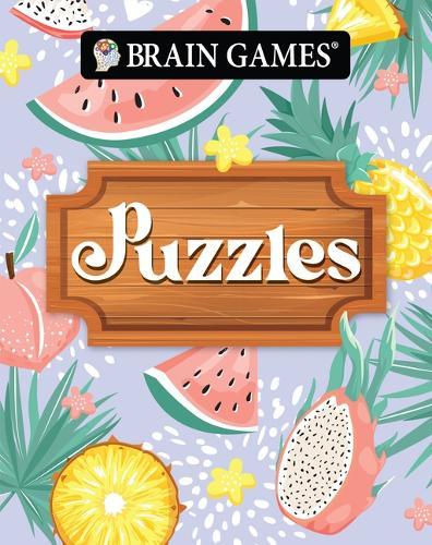 Brain Games - Take-Along - Puzzles - Summer-Themed Variety Puzzles