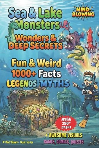 Sea & Lake Monsters, Wonders & Deep Secrets: 1000+ Fun & Weird Facts, Myths, Legends, Images, Comics, Games & More